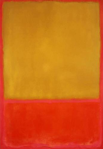 mark rothko ~ ochre and red on red, 1954